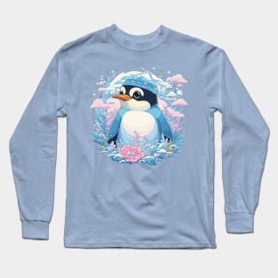 Cute Penguin Long Sleeve T-Shirt